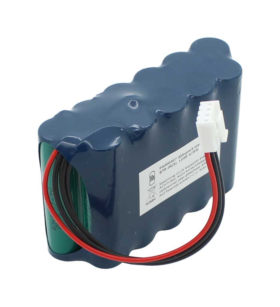 Akkupack NiMH 13,2V 4500mAh ersetzt Fujikara BTR-06(S), 11HR-4/3FAU