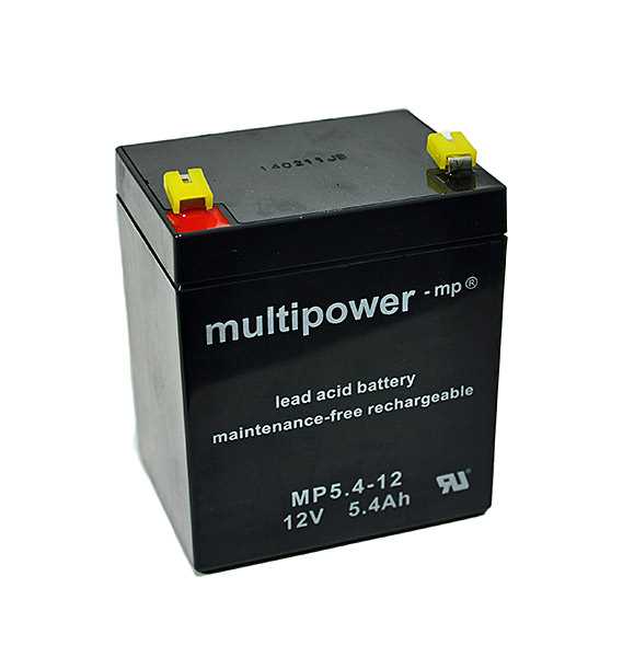 Multipower MP5.4-12 12V 5,4Ah