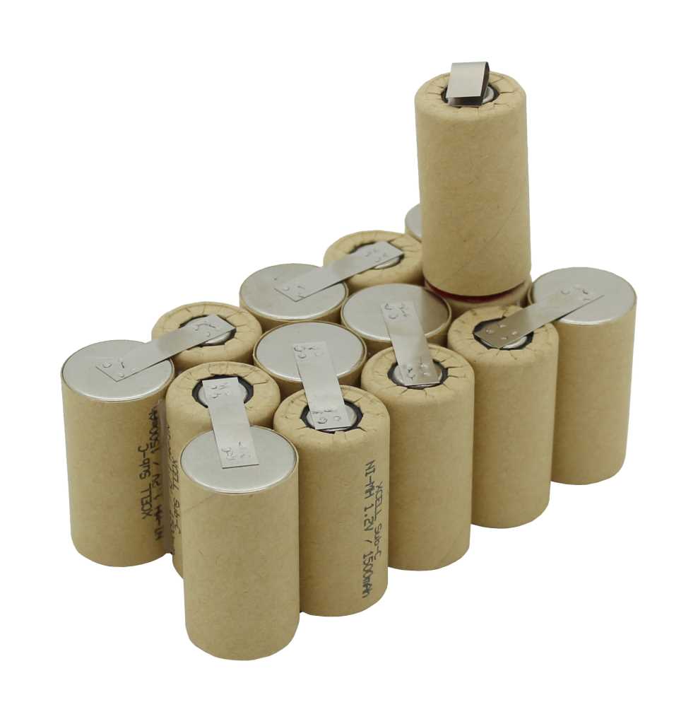 Einsatz für Werkzeugakku NiMH 18V 3,0Ah zum Selbsteinbau passend für Einhell BT-CD 18 2B