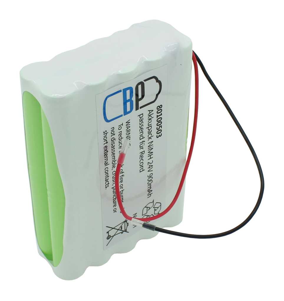 Akku für Türsteuerung NiMH 24V 900mAh passend für Record