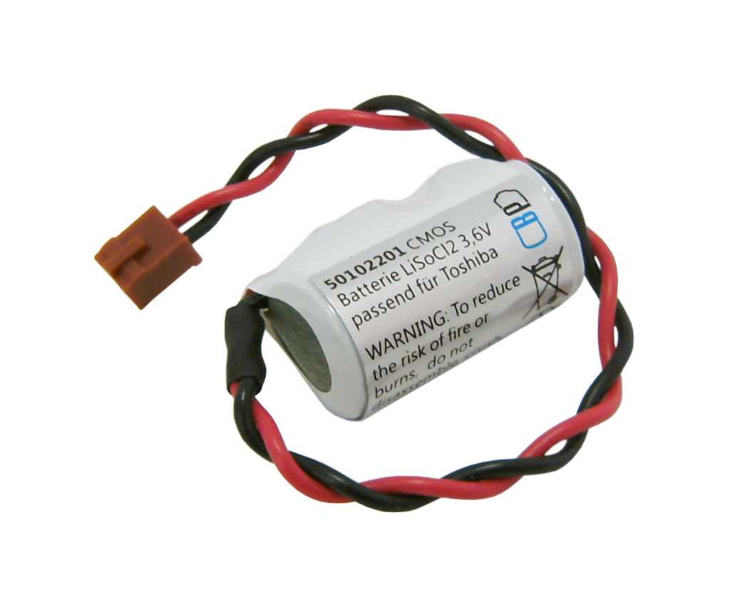 Speicherbatterie 3,6V ersetzt Toshiba ER3V/3.6V