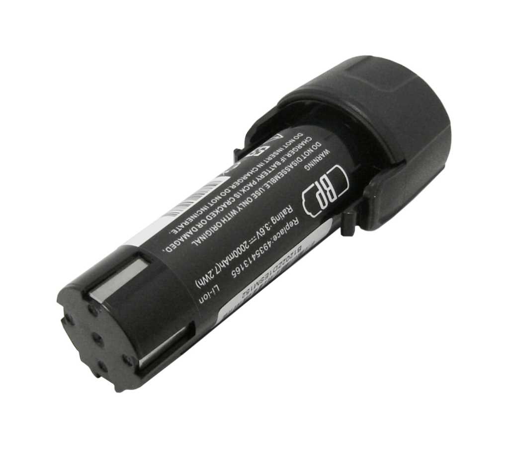 Werkzeugakku LiIon 3,6V 2,0Ah ersetzt AEG 4932399970