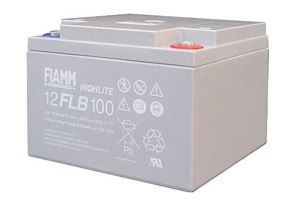 Fiamm 12FLB100P 12V 26Ah 